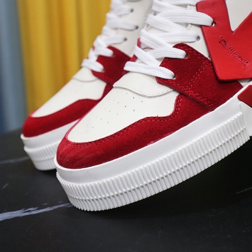 Replica Off-White High Tops Shoes For Men #1148586 $105.00 USD for Wholesale