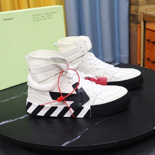 Replica Off-White High Tops Shoes For Men #1148587, $105.00 USD, [ITEM#1148587], Replica Off-White High Tops Shoes outlet from China
