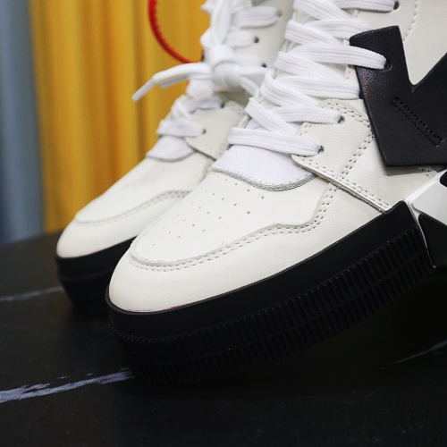 Replica Off-White High Tops Shoes For Men #1148587 $105.00 USD for Wholesale