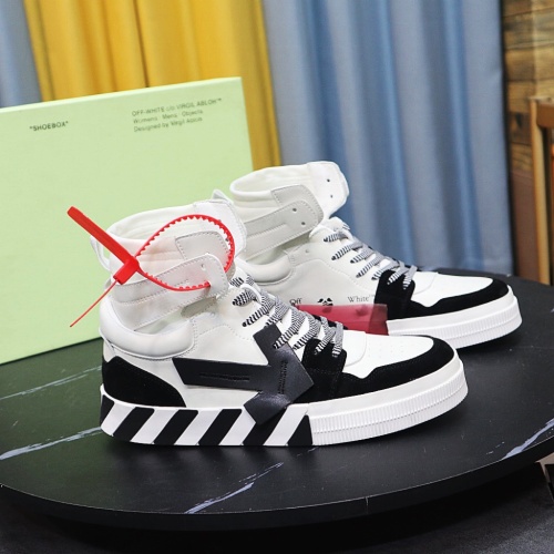 Replica Off-White High Tops Shoes For Men #1148588, $105.00 USD, [ITEM#1148588], Replica Off-White High Tops Shoes outlet from China
