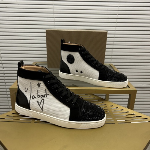 Replica Christian Louboutin High Top Shoes For Men #1148677, $96.00 USD, [ITEM#1148677], Replica Christian Louboutin High Top Shoes outlet from China
