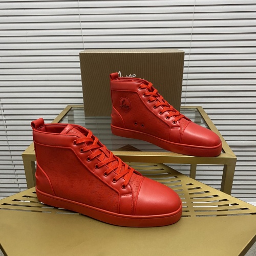 Replica Christian Louboutin High Top Shoes For Men #1148708, $96.00 USD, [ITEM#1148708], Replica Christian Louboutin High Top Shoes outlet from China