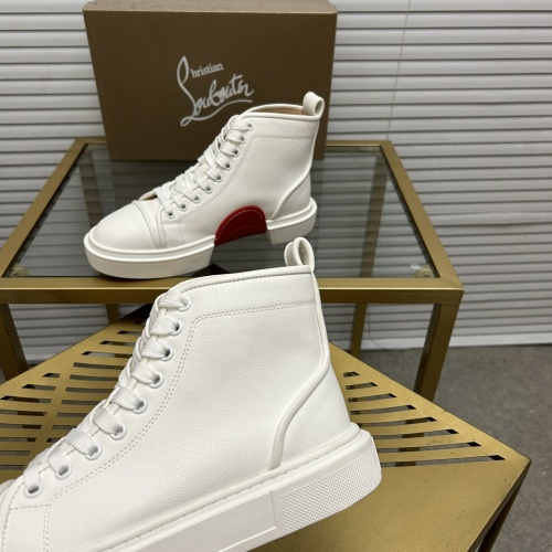 Replica Christian Louboutin High Top Shoes For Men #1148729 $98.00 USD for Wholesale