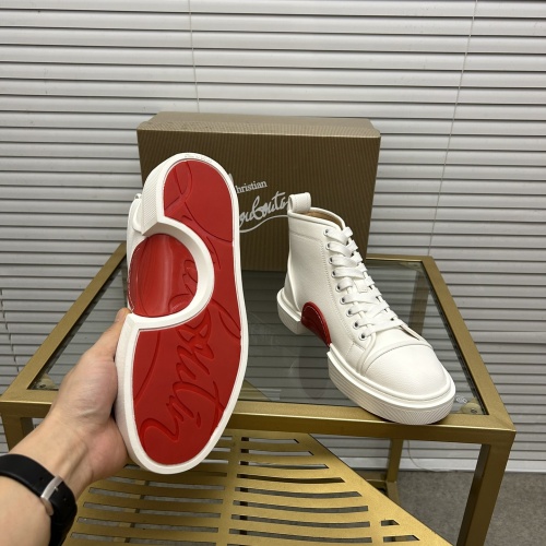 Replica Christian Louboutin High Top Shoes For Men #1148729 $98.00 USD for Wholesale