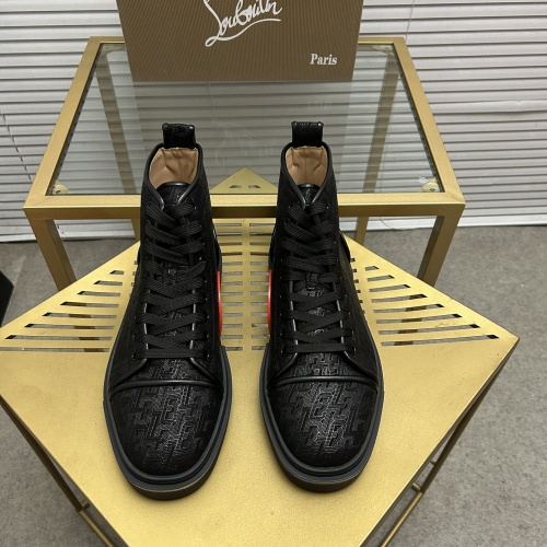 Replica Christian Louboutin High Top Shoes For Men #1148731 $98.00 USD for Wholesale