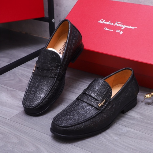 Replica Salvatore Ferragamo Leather Shoes For Men #1148799, $82.00 USD, [ITEM#1148799], Replica Salvatore Ferragamo Leather Shoes outlet from China