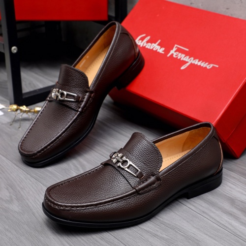 Replica Salvatore Ferragamo Leather Shoes For Men #1148802, $88.00 USD, [ITEM#1148802], Replica Salvatore Ferragamo Leather Shoes outlet from China