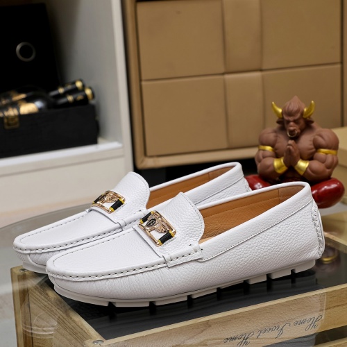 Replica Burberry Leather Shoes For Men #1148874 $68.00 USD for Wholesale