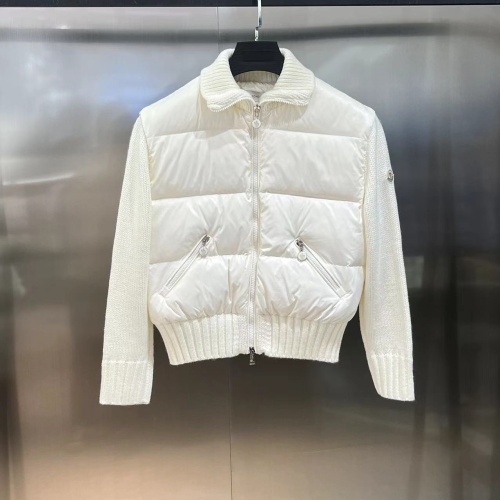 Replica Moncler Down Feather Coat Long Sleeved For Women #1148929, $125.00 USD, [ITEM#1148929], Replica Moncler Down Feather Coat outlet from China