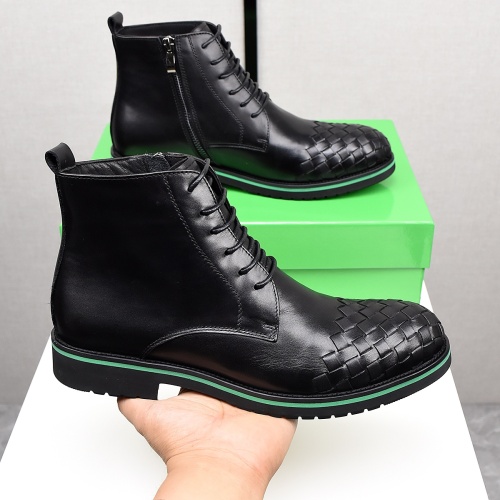 Replica Bottega Veneta BV Boots For Men #1149098 $85.00 USD for Wholesale