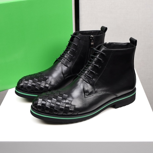 Replica Bottega Veneta BV Boots For Men #1149098 $85.00 USD for Wholesale