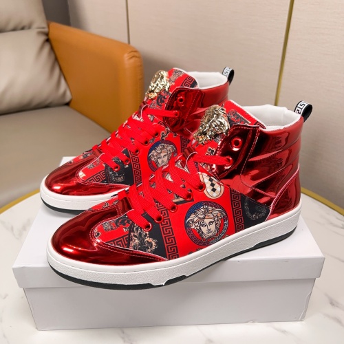 Replica Versace High Tops Shoes For Men #1149110, $80.00 USD, [ITEM#1149110], Replica Versace High Tops Shoes outlet from China