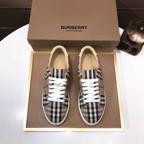 Replica Burberry Casual Shoes For Men #1149342 $80.00 USD for Wholesale