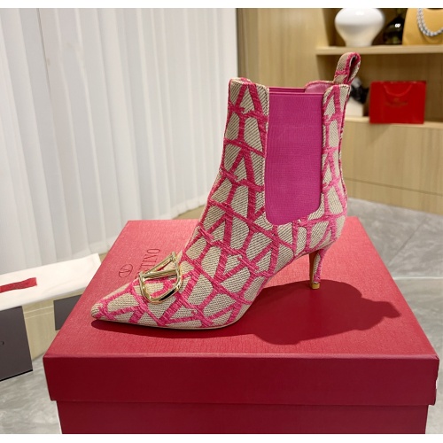 Replica Valentino Boots For Women #1149706 $122.00 USD for Wholesale