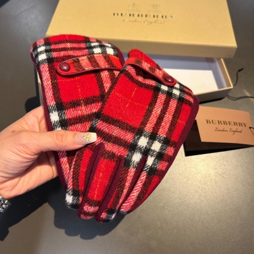 Replica Burberry Gloves For Women #1149733 $38.00 USD for Wholesale