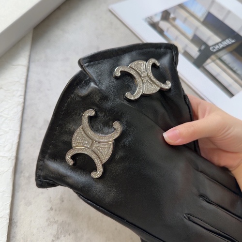 Replica Celine Gloves For Women #1149824 $48.00 USD for Wholesale