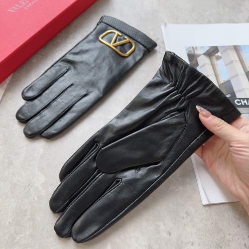 Replica Valentino Gloves For Women #1149888 $52.00 USD for Wholesale