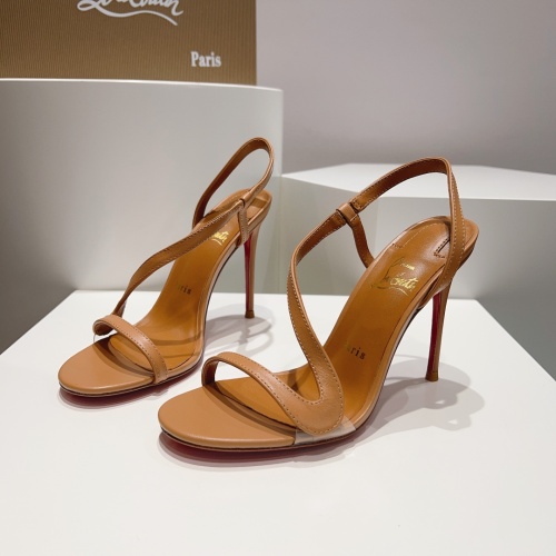Replica Christian Louboutin Sandal For Women #1149961, $115.00 USD, [ITEM#1149961], Replica Christian Louboutin Sandal outlet from China