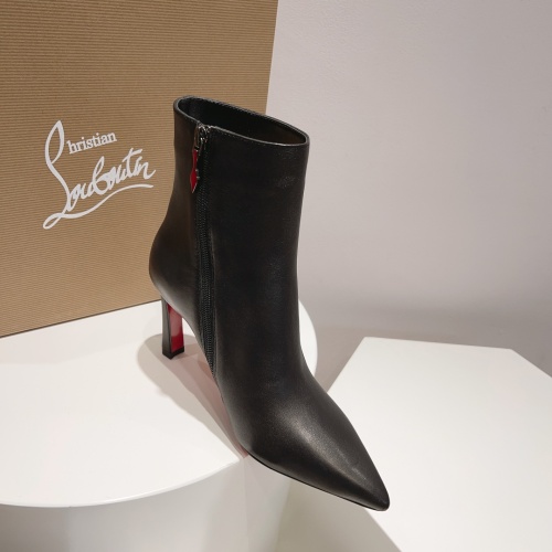 Replica Christian Louboutin Boots For Women #1149971 $158.00 USD for Wholesale