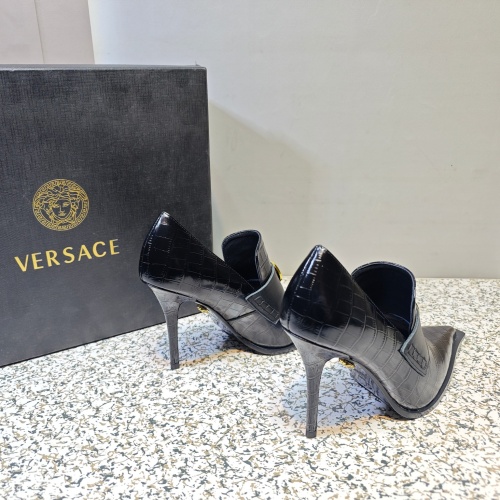 Replica Versace High-Heeled Shoes For Women #1150190 $130.00 USD for Wholesale