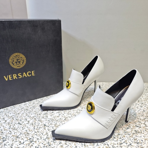 Replica Versace High-Heeled Shoes For Women #1150195, $130.00 USD, [ITEM#1150195], Replica Versace High-Heeled Shoes outlet from China