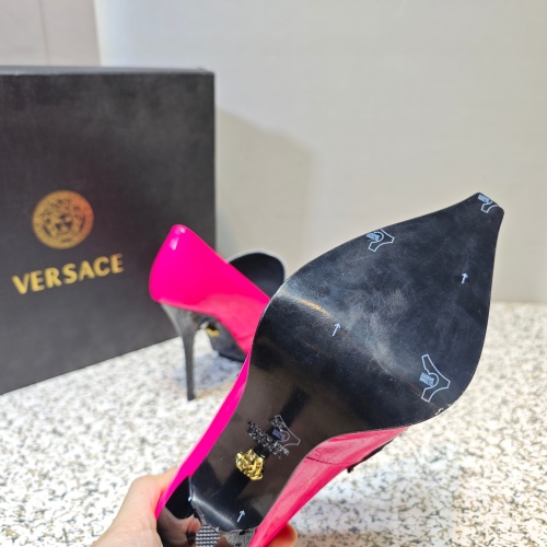 Replica Versace High-Heeled Shoes For Women #1150200 $130.00 USD for Wholesale