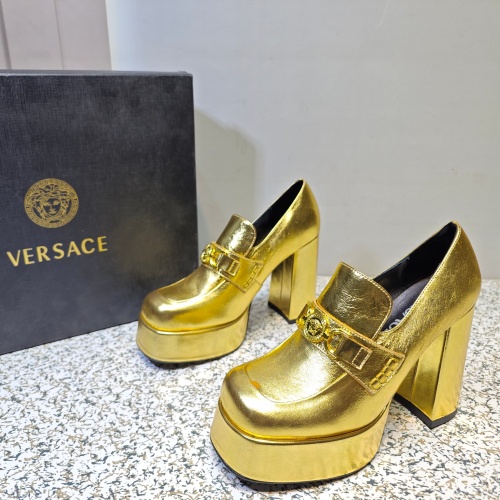 Replica Versace High-Heeled Shoes For Women #1150220, $105.00 USD, [ITEM#1150220], Replica Versace High-Heeled Shoes outlet from China