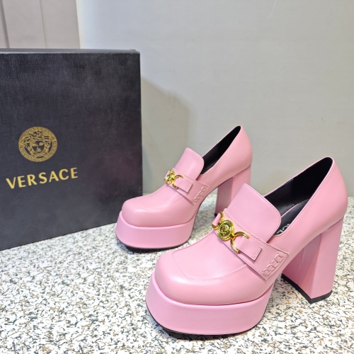 Replica Versace High-Heeled Shoes For Women #1150222, $105.00 USD, [ITEM#1150222], Replica Versace High-Heeled Shoes outlet from China