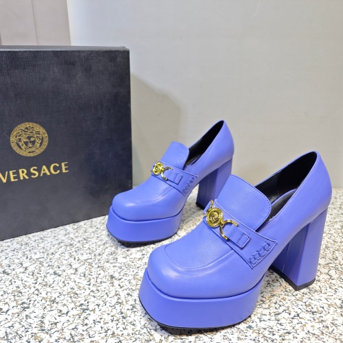 Replica Versace High-Heeled Shoes For Women #1150223, $105.00 USD, [ITEM#1150223], Replica Versace High-Heeled Shoes outlet from China