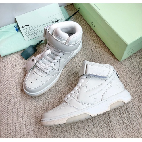 Replica Off-White High Tops Shoes For Women #1150473, $125.00 USD, [ITEM#1150473], Replica Off-White High Tops Shoes outlet from China