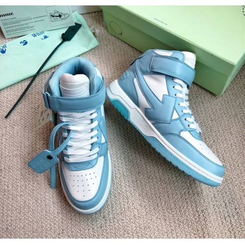 Replica Off-White High Tops Shoes For Women #1150476 $125.00 USD for Wholesale