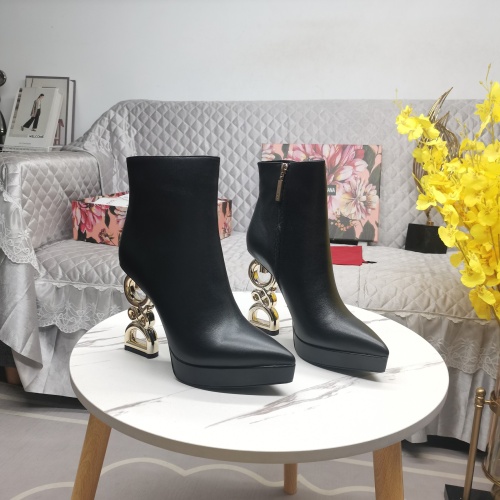 Replica Dolce &amp; Gabbana D&amp;G Boots For Women #1150511, $170.00 USD, [ITEM#1150511], Replica Dolce &amp; Gabbana D&amp;G Boots outlet from China