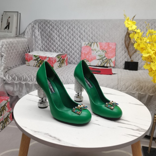 Replica Dolce &amp; Gabbana D&amp;G High-Heeled Shoes For Women #1150516, $162.00 USD, [ITEM#1150516], Replica Dolce &amp; Gabbana D&amp;G High-Heeled Shoes outlet from China