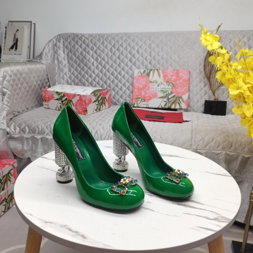 Replica Dolce &amp; Gabbana D&amp;G High-Heeled Shoes For Women #1150518, $162.00 USD, [ITEM#1150518], Replica Dolce &amp; Gabbana D&amp;G High-Heeled Shoes outlet from China