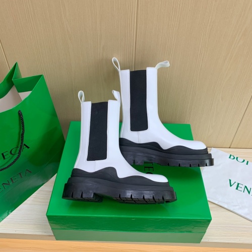 Replica Bottega Veneta BV Boots For Women #1150546 $122.00 USD for Wholesale