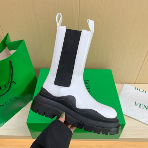 Replica Bottega Veneta BV Boots For Men #1150547 $122.00 USD for Wholesale
