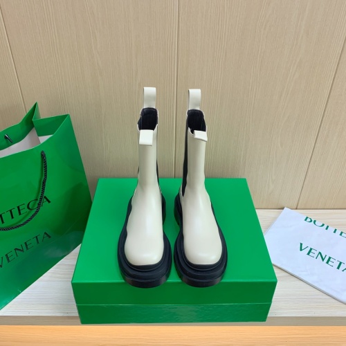 Replica Bottega Veneta BV Boots For Women #1150548 $122.00 USD for Wholesale