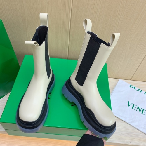 Replica Bottega Veneta BV Boots For Women #1150550 $122.00 USD for Wholesale