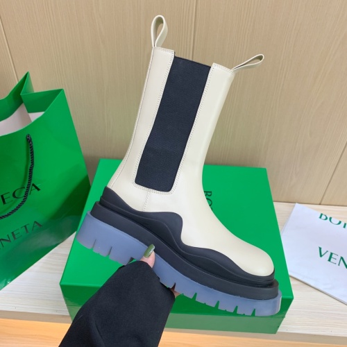 Replica Bottega Veneta BV Boots For Men #1150551 $122.00 USD for Wholesale