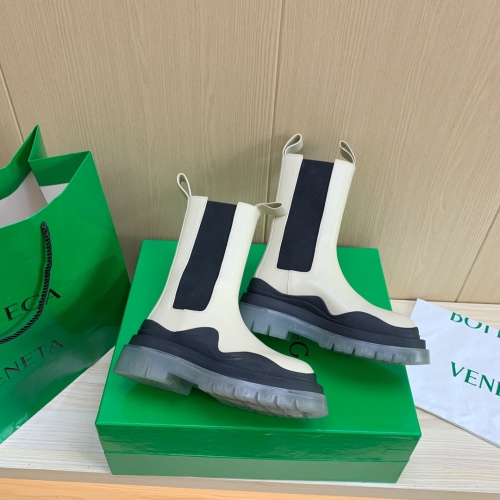 Replica Bottega Veneta BV Boots For Men #1150553 $122.00 USD for Wholesale