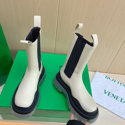 Replica Bottega Veneta BV Boots For Men #1150553 $122.00 USD for Wholesale