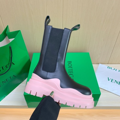 Replica Bottega Veneta BV Boots For Women #1150554 $122.00 USD for Wholesale