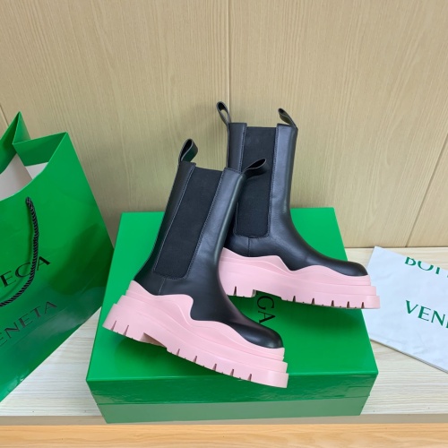 Replica Bottega Veneta BV Boots For Men #1150555 $122.00 USD for Wholesale