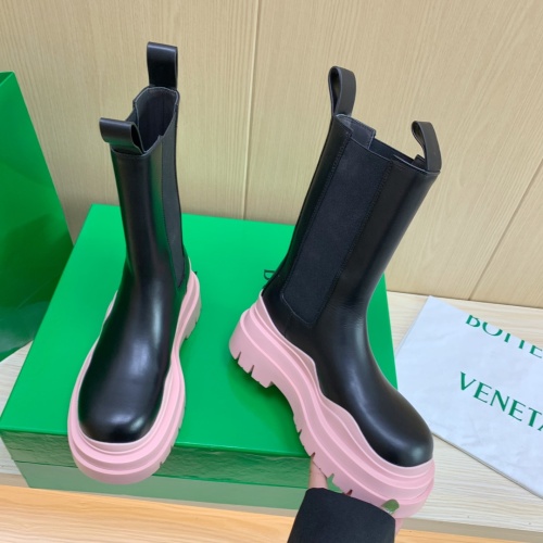 Replica Bottega Veneta BV Boots For Men #1150555 $122.00 USD for Wholesale