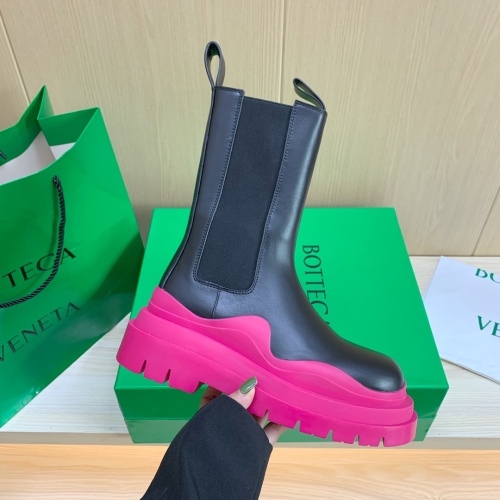 Replica Bottega Veneta BV Boots For Women #1150556 $122.00 USD for Wholesale