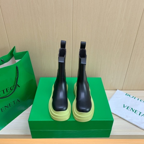 Replica Bottega Veneta BV Boots For Men #1150561 $122.00 USD for Wholesale