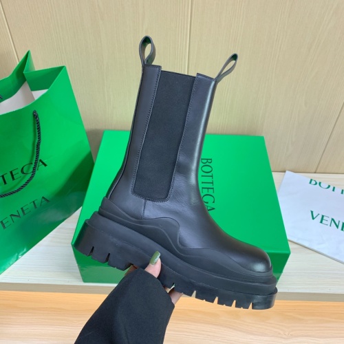Replica Bottega Veneta BV Boots For Men #1150587 $122.00 USD for Wholesale