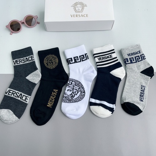 Replica Versace Socks #1151050, $29.00 USD, [ITEM#1151050], Replica Versace Socks outlet from China