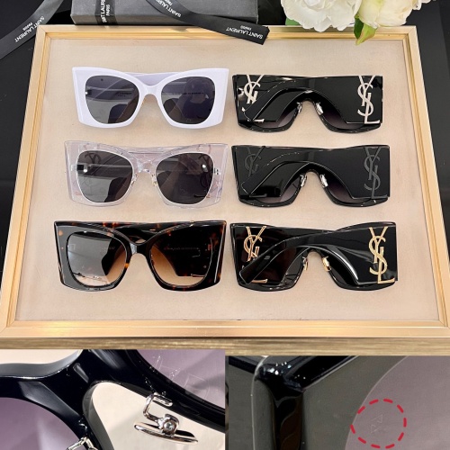 Replica Yves Saint Laurent YSL AAA Quality Sunglasses #1151196 $64.00 USD for Wholesale