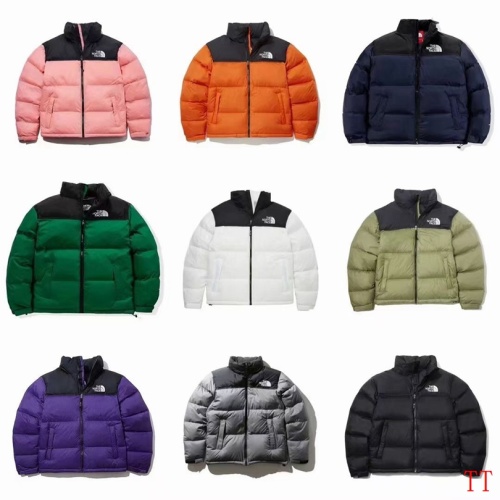 Replica The North Face Down Feather Coat Long Sleeved For Men #1152425 $64.00 USD for Wholesale